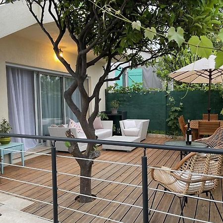 2 Pieces En Rdjardin Avec 2 Grands Terrasses Daire Antibes Dış mekan fotoğraf