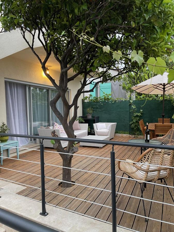 2 Pieces En Rdjardin Avec 2 Grands Terrasses Daire Antibes Dış mekan fotoğraf